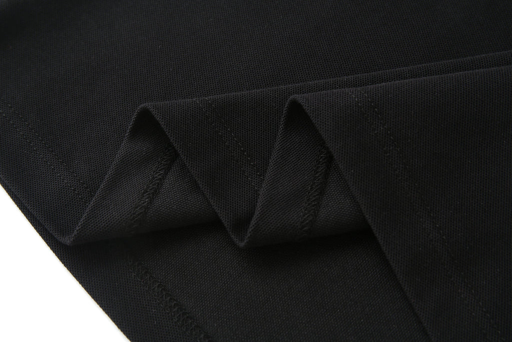 Camiseta 22333 Tipo Polo Negra Para Hombre
