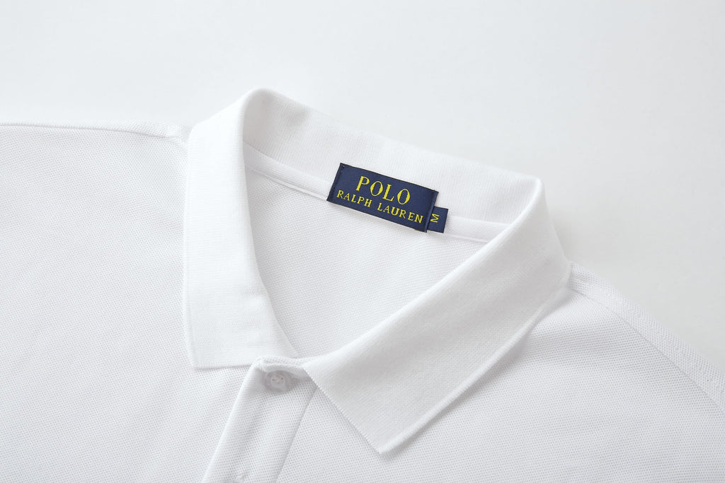 Camiseta 22333 Tipo Polo Blanca Para Hombre