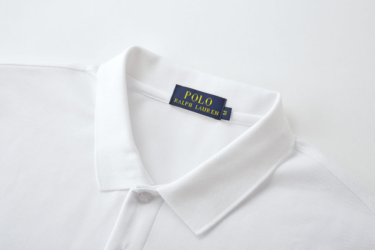 Camiseta 22333 Tipo Polo Blanca Para Hombre