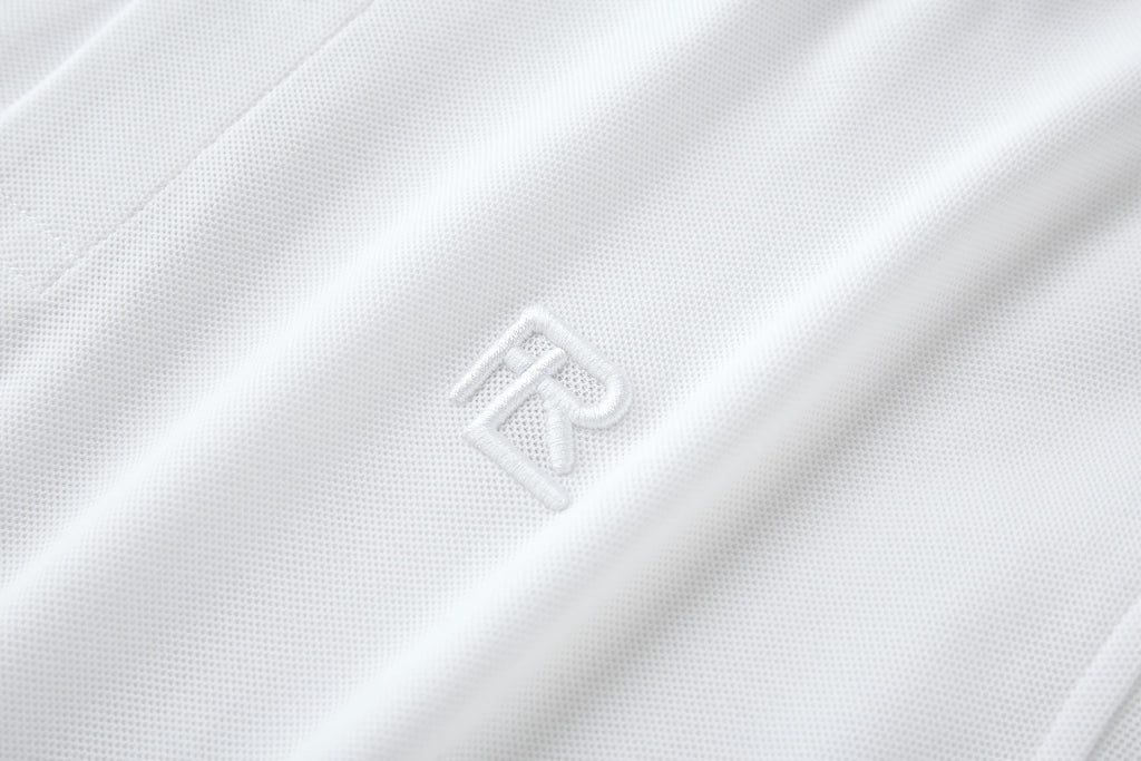 Camiseta 22333 Tipo Polo Blanca Para Hombre