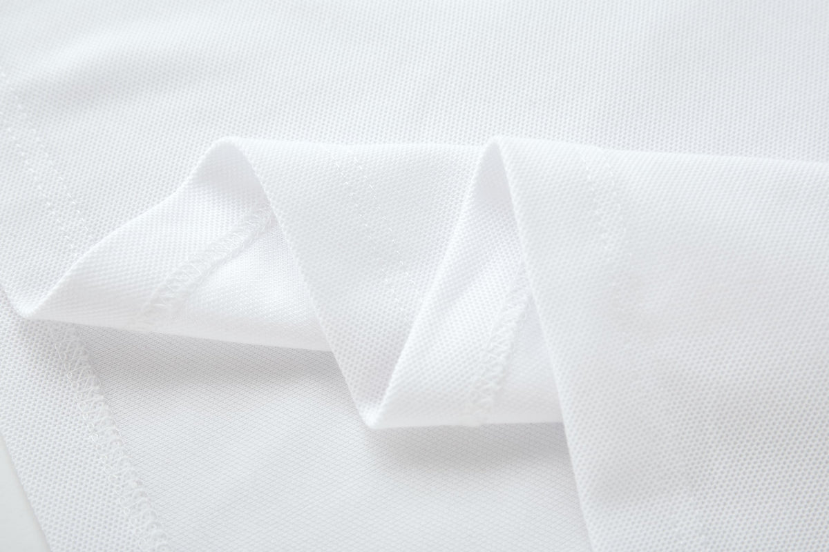 Camiseta 22333 Tipo Polo Blanca Para Hombre
