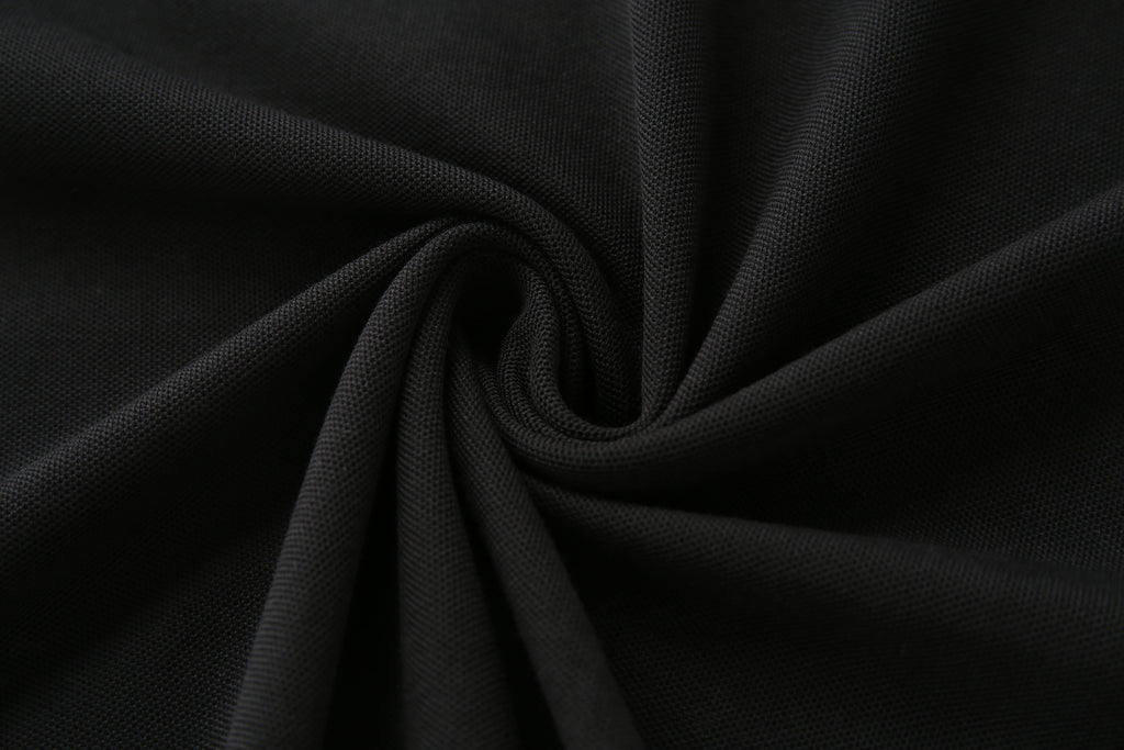 Camiseta 22464# Tipo Polo Negra Para Hombre
