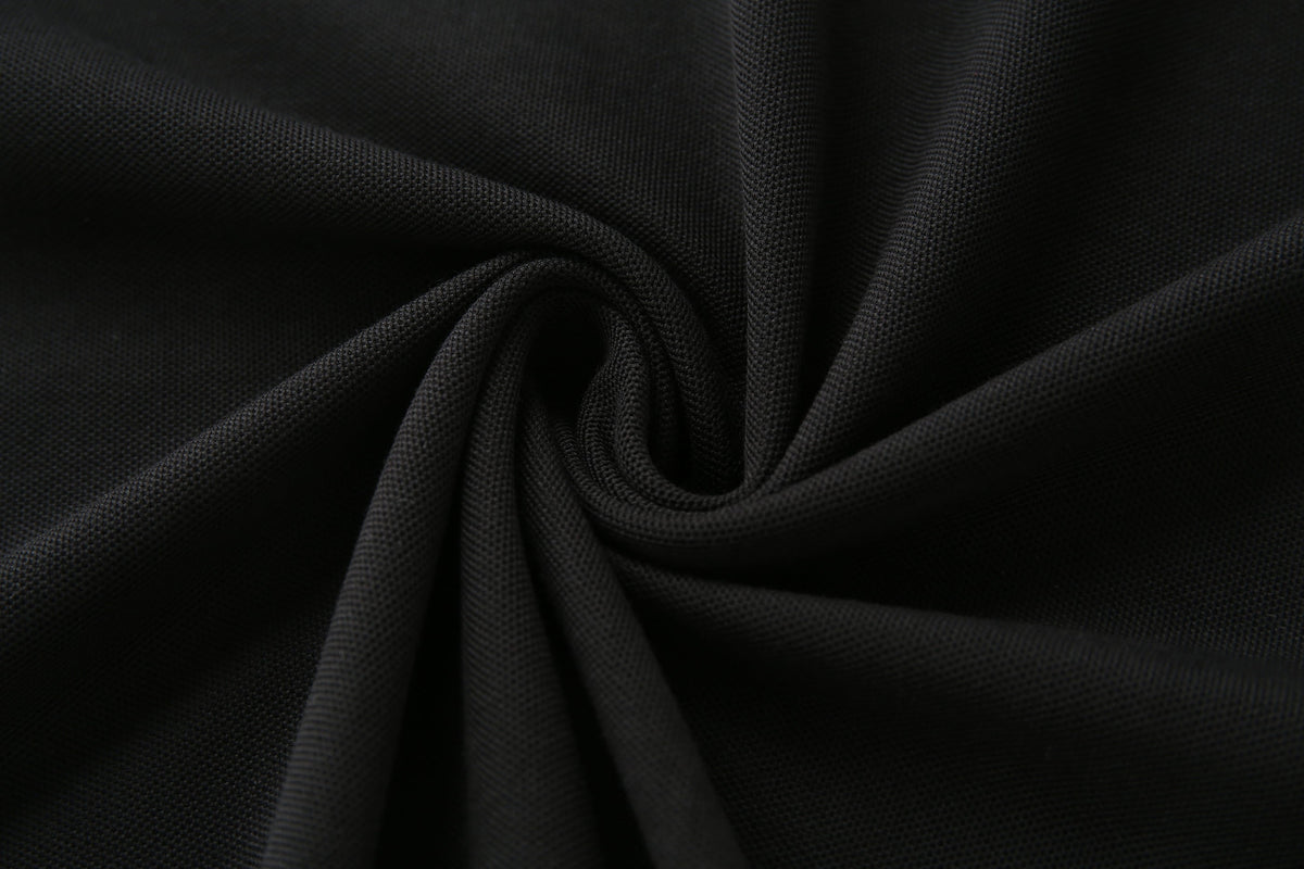 Camiseta 22464# Tipo Polo Negra Para Hombre