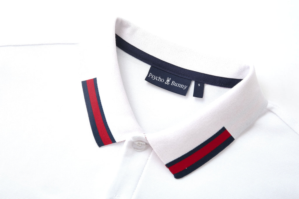 Camiseta 22464# Tipo Polo Blanca Para Hombre