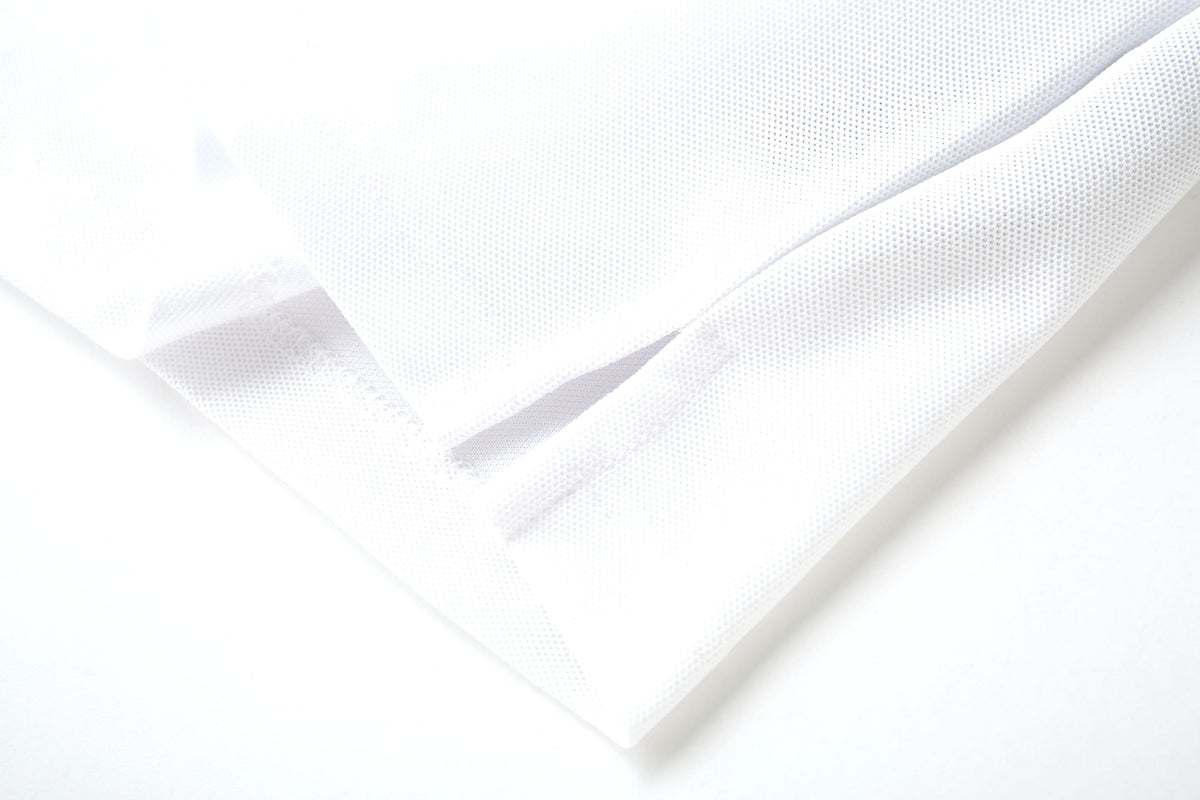 Camiseta 22464# Tipo Polo Blanca Para Hombre