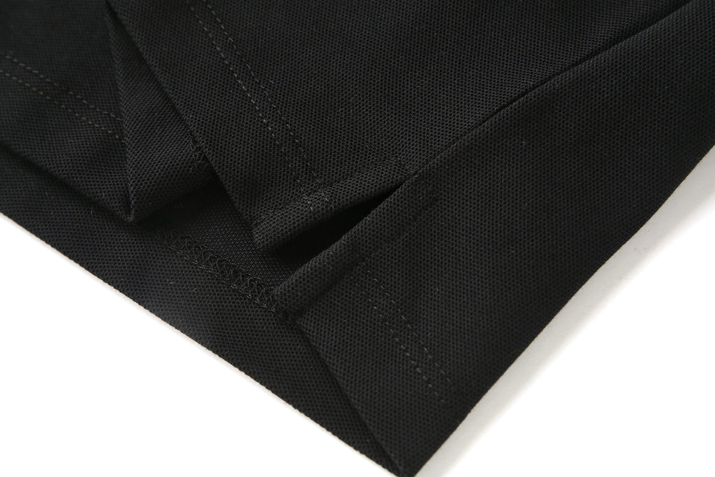 Camiseta 22370 Tipo Polo Negra Para Hombre