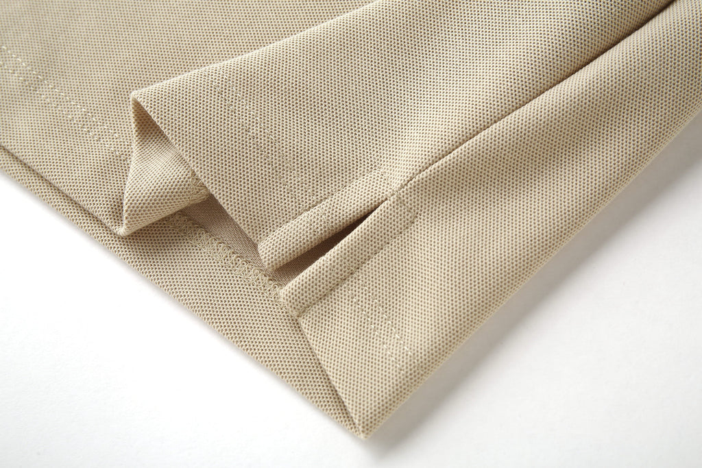 Camiseta 22471# Tipo Polo Khaki Para Hombre