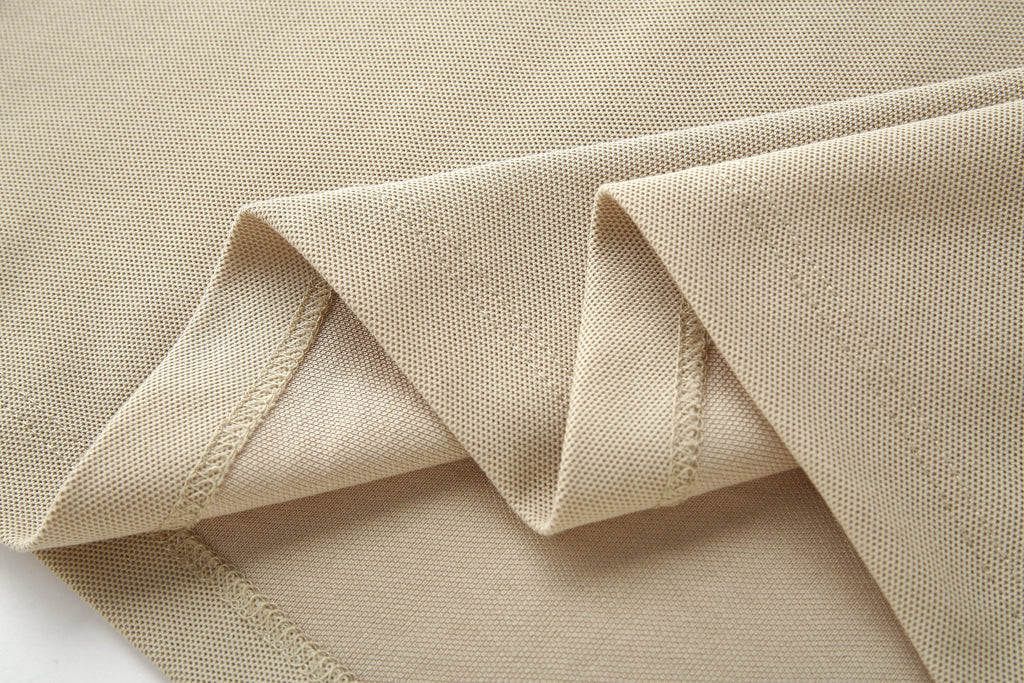 Camiseta 22471# Tipo Polo Khaki Para Hombre