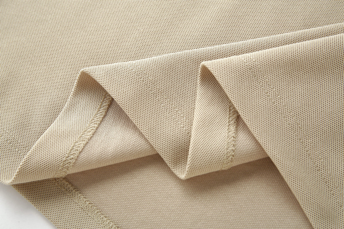 Camiseta 22471# Tipo Polo Khaki Para Hombre