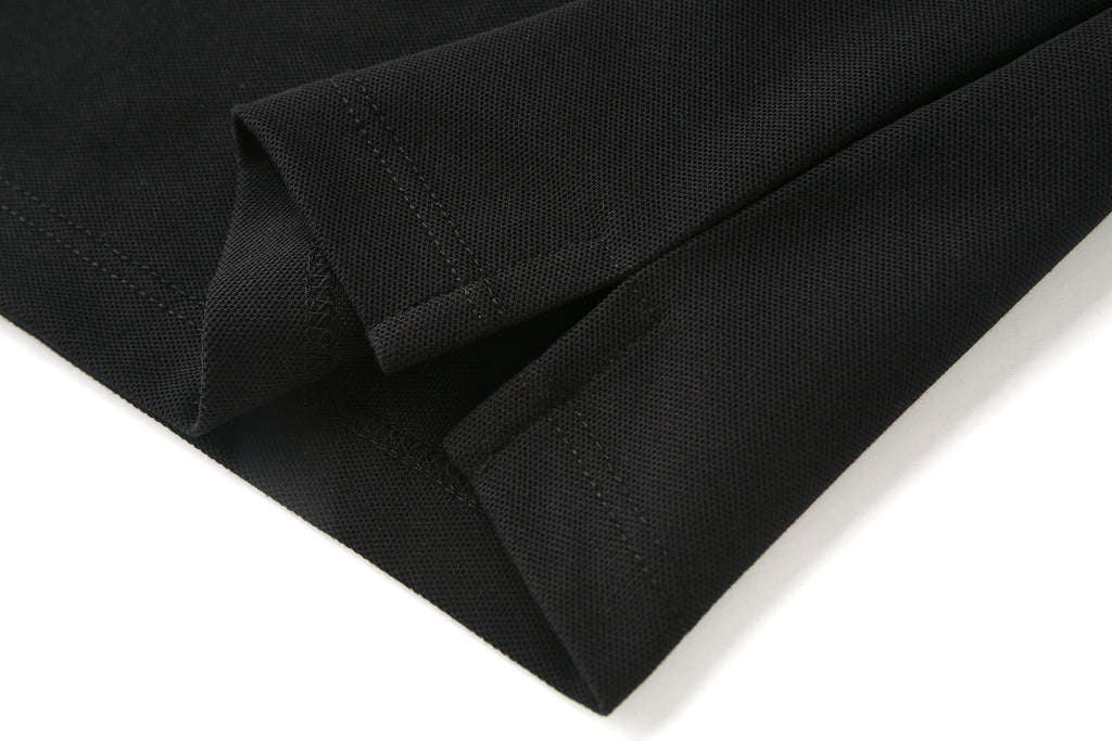 Camiseta 22466# Tipo Polo Negra Para Hombre