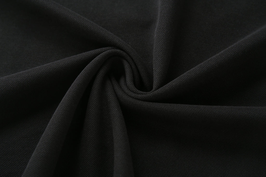 Camiseta 22466# Tipo Polo Negra Para Hombre