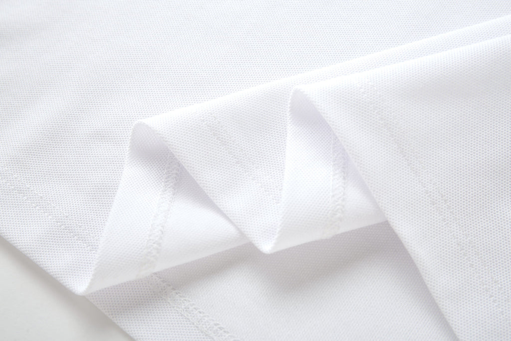 Camiseta 22372# Tipo Polo Blanca Para Hombre