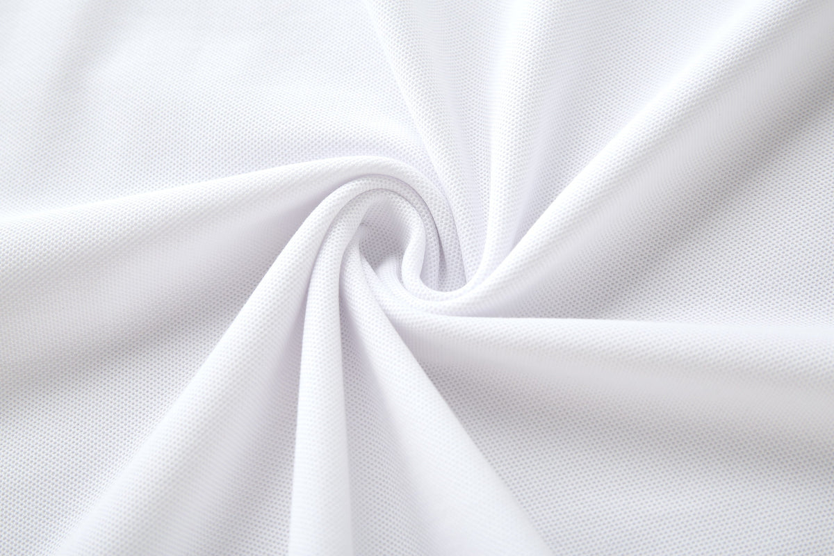 Camiseta 22372# Tipo Polo Blanca Para Hombre