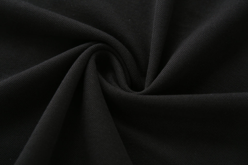 Camiseta 22476# Tipo Polo Negra Para Hombre