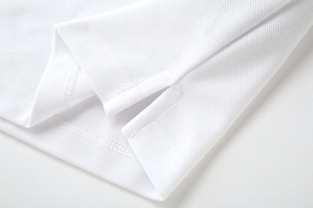 Camiseta 22476# Tipo Polo Blanca Para Hombre