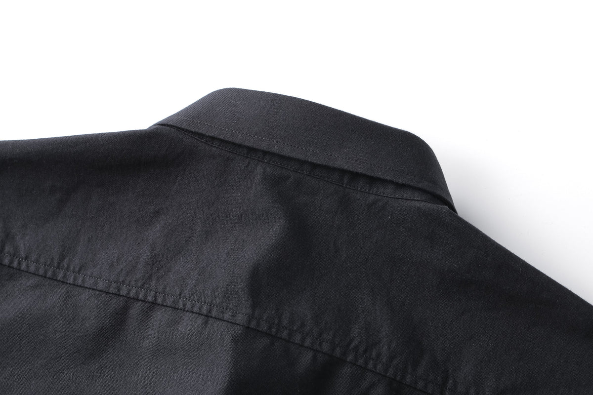 Camisa 50001 Negra Manga Larga Para Hombre