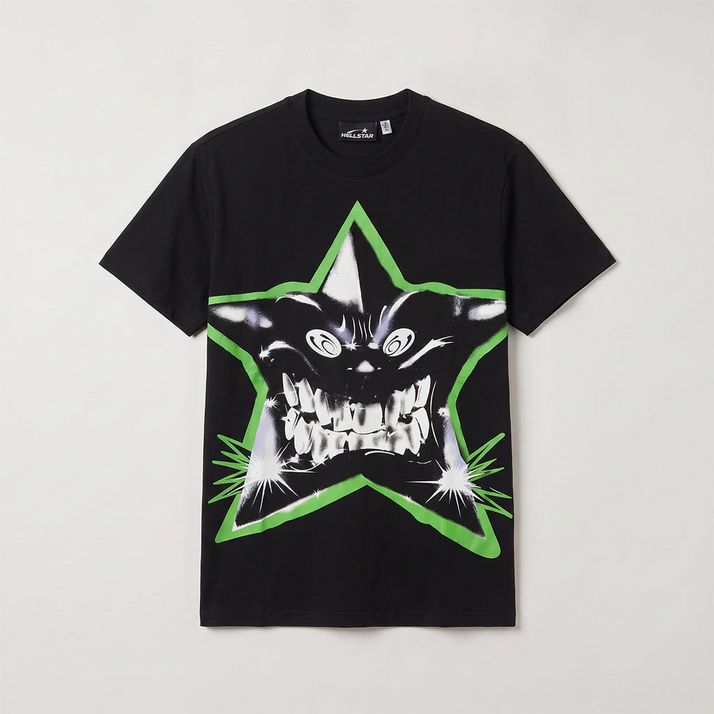 Camiseta 661117 Estampada Negra