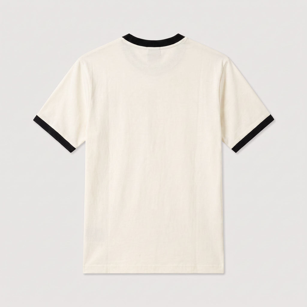 Camiseta 921033 Basica Crema para hombre