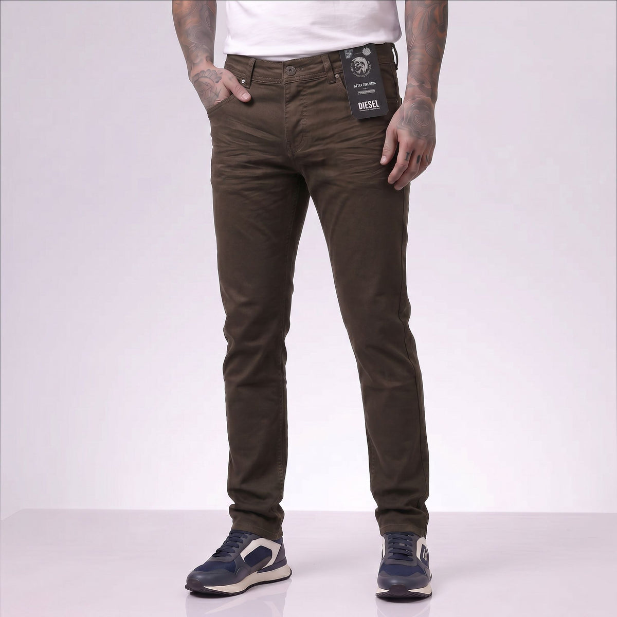 Jean DSL L173 Cafe Para Hombre