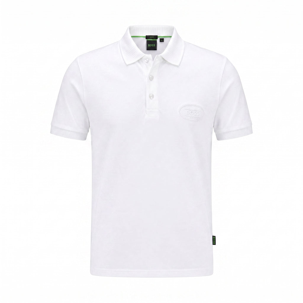 Camiseta 185024 Tipo Polo Blanco para hombre