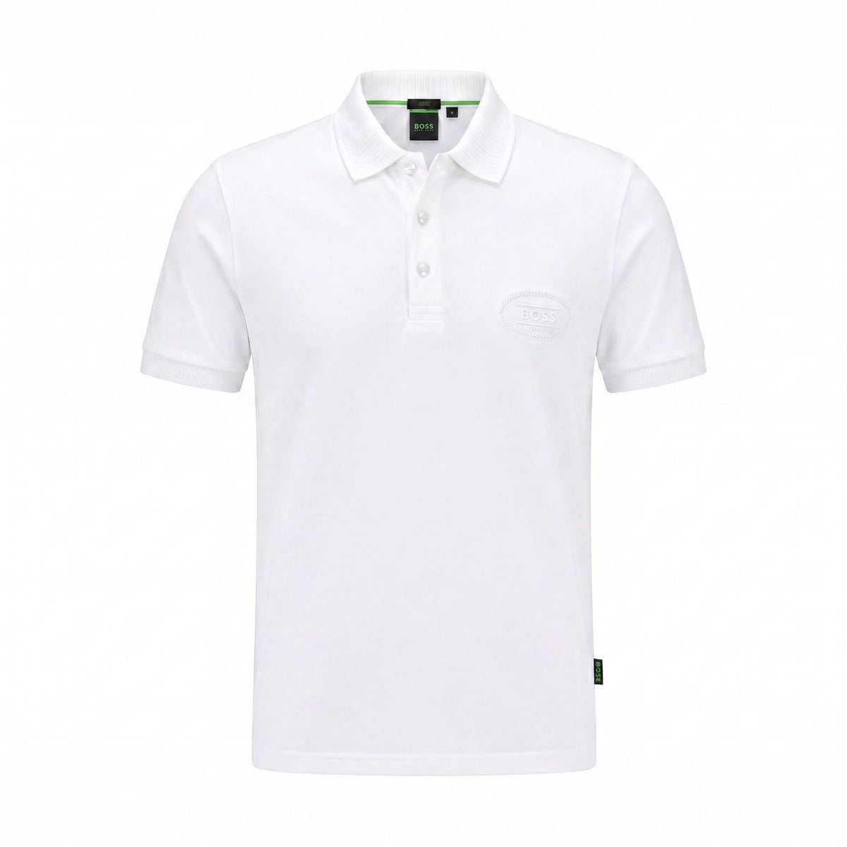 Camiseta 185024 Tipo Polo Blanco para hombre