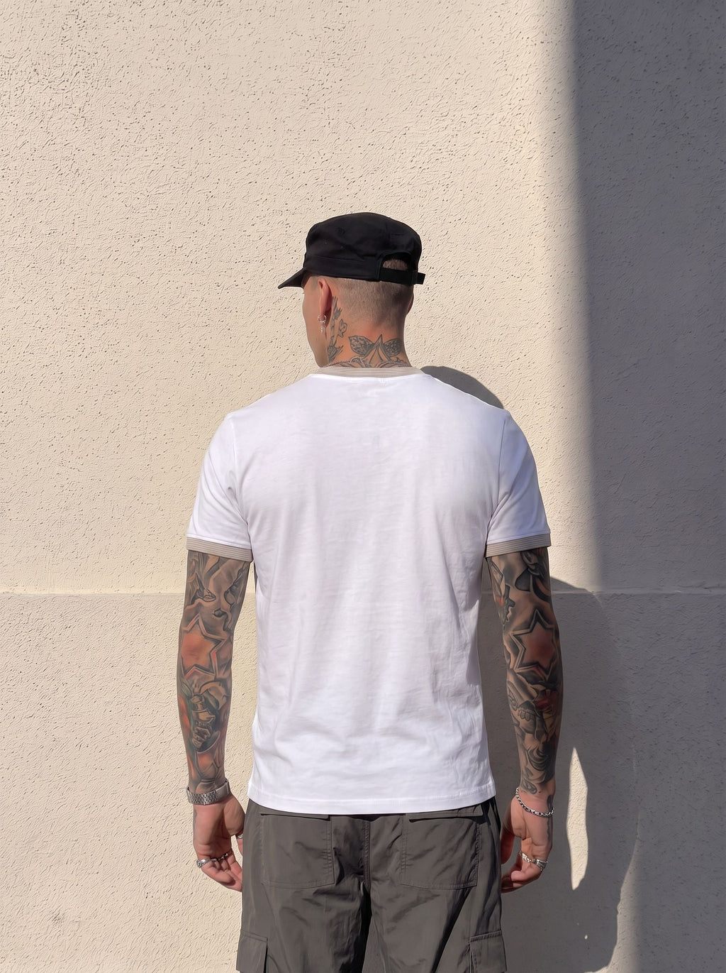 Camiseta 921033 Basica Blanco para hombre