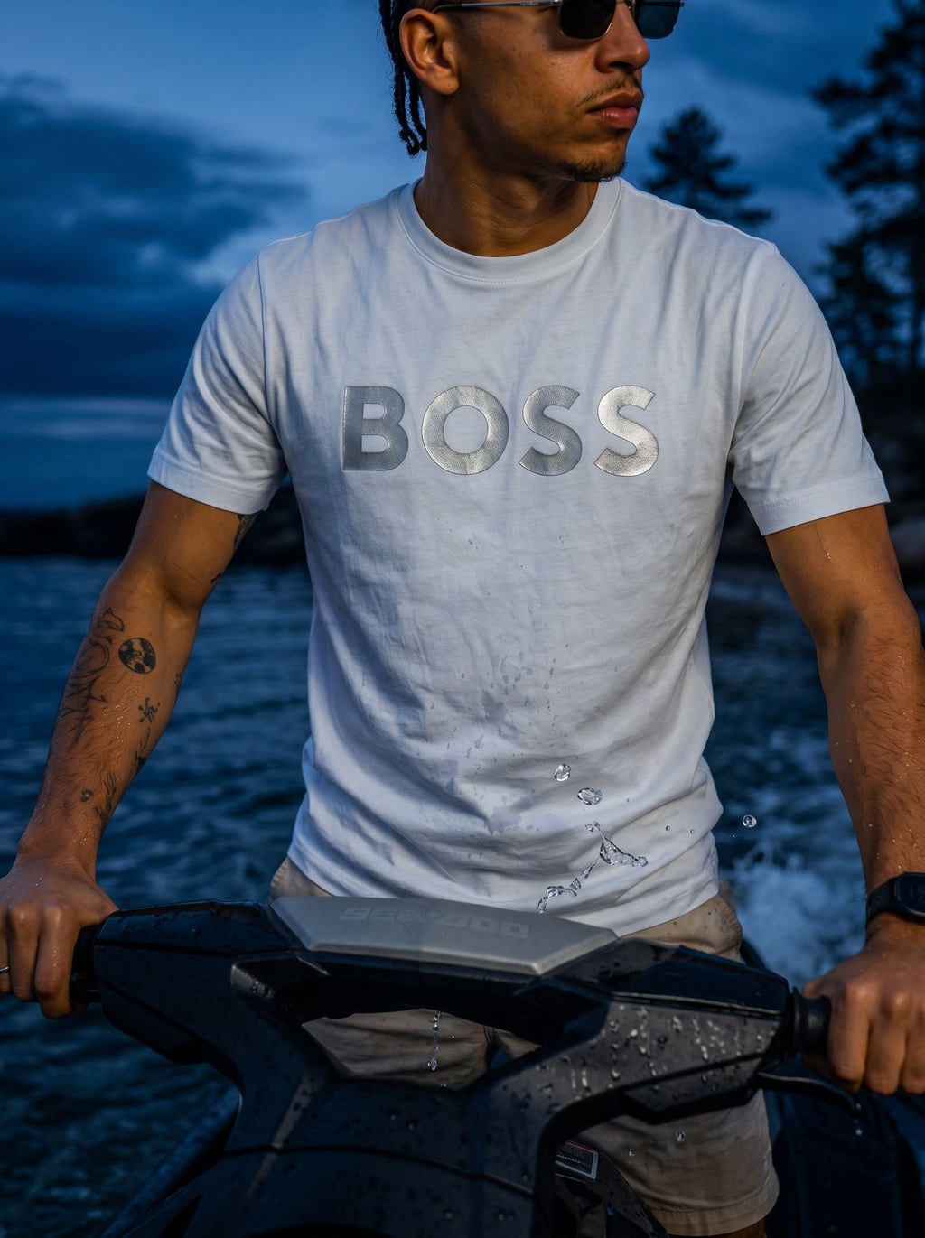 Camiseta 921044 Básica Blanco para hombre