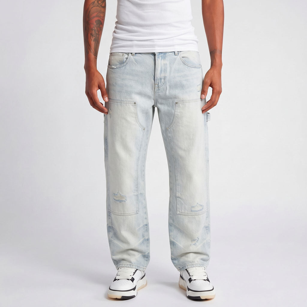 Jean AM E486 Azul Para Hombre