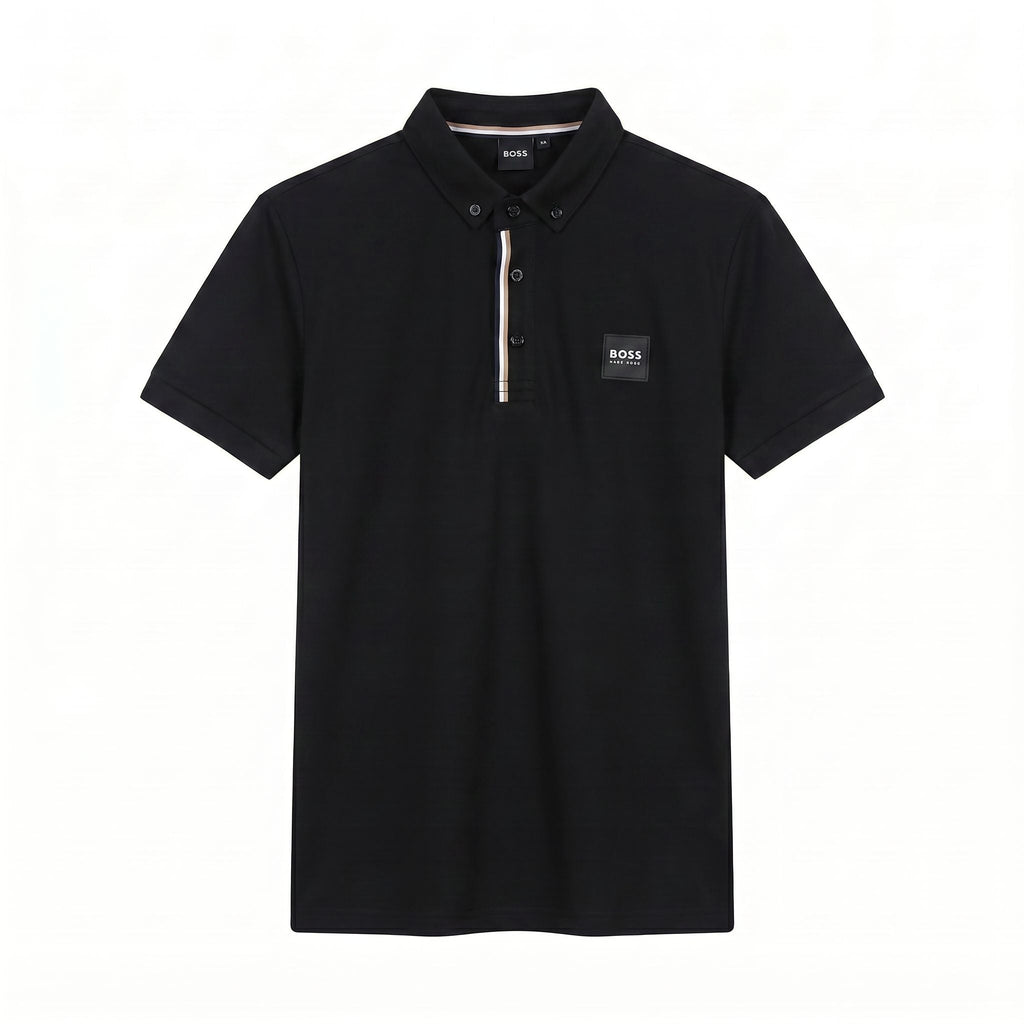 Camiseta 185026 Tipo Polo Negro para hombre