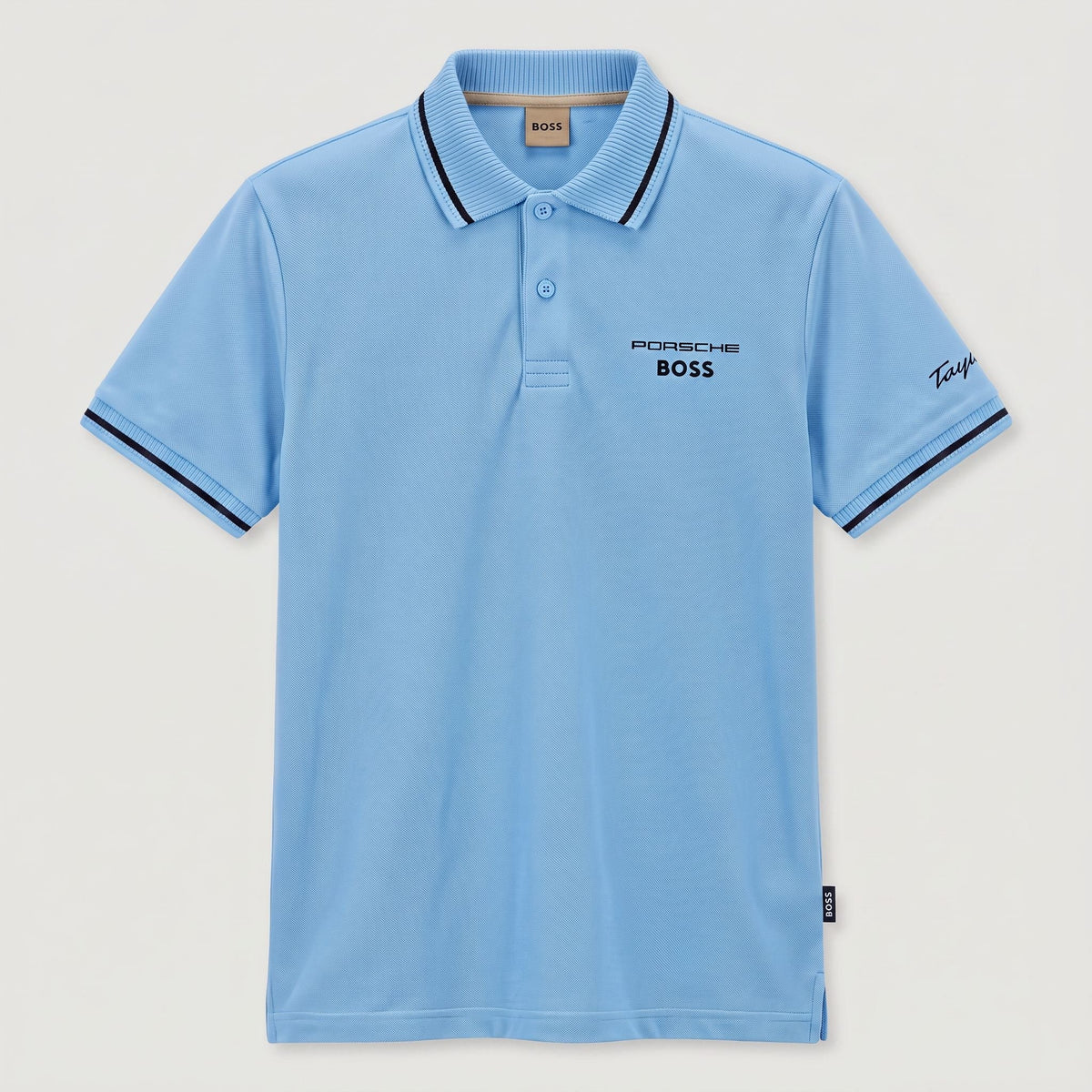 Camiseta 185023 Tipo Polo Azul Claro para hombre