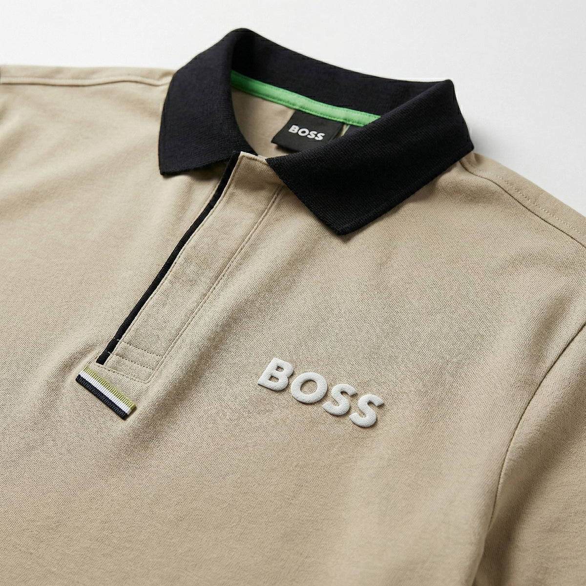 Camiseta 918006 Tipo Polo Crema para hombre