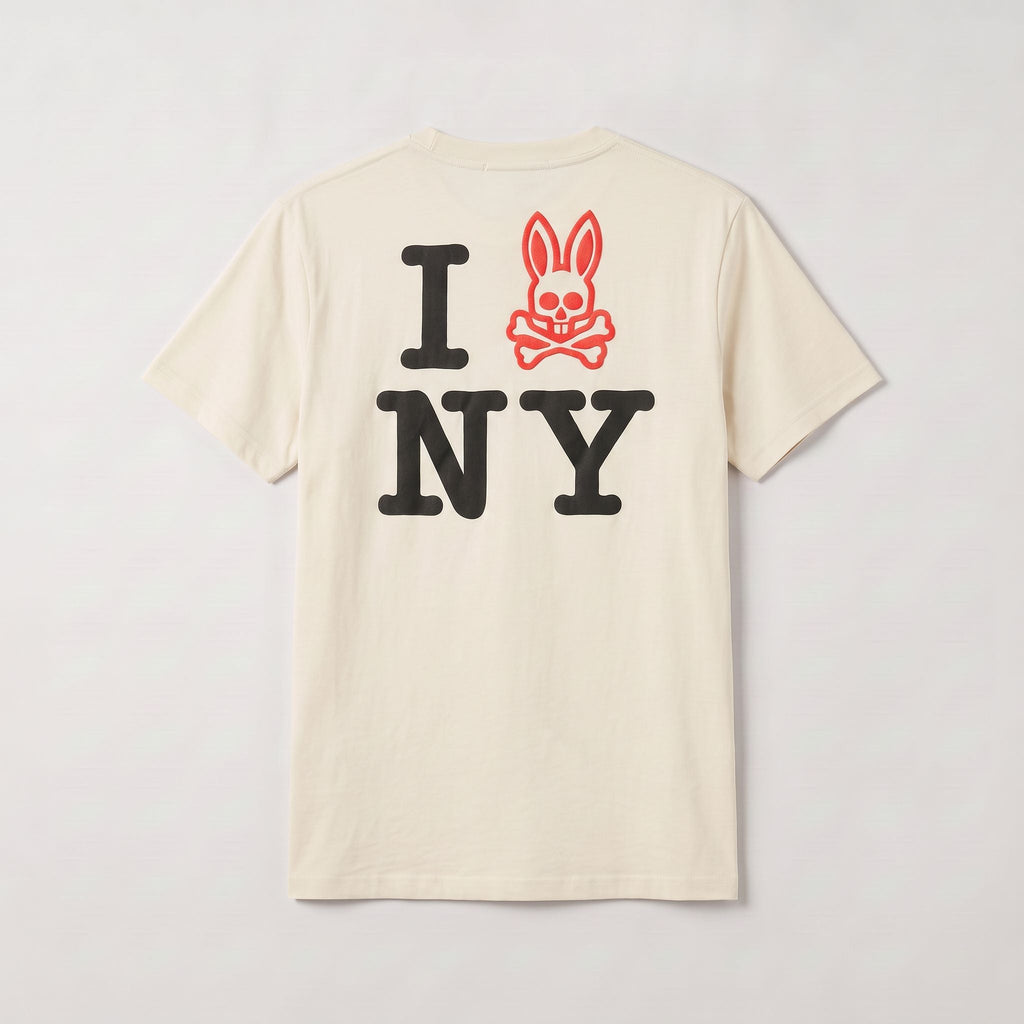 Camiseta 661085 Estampada Crema