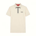 Camiseta 185027 Tipo Polo Crema para hombre