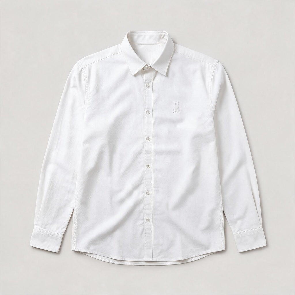 Camiseta 50021 Manga larga Blanco para hombre