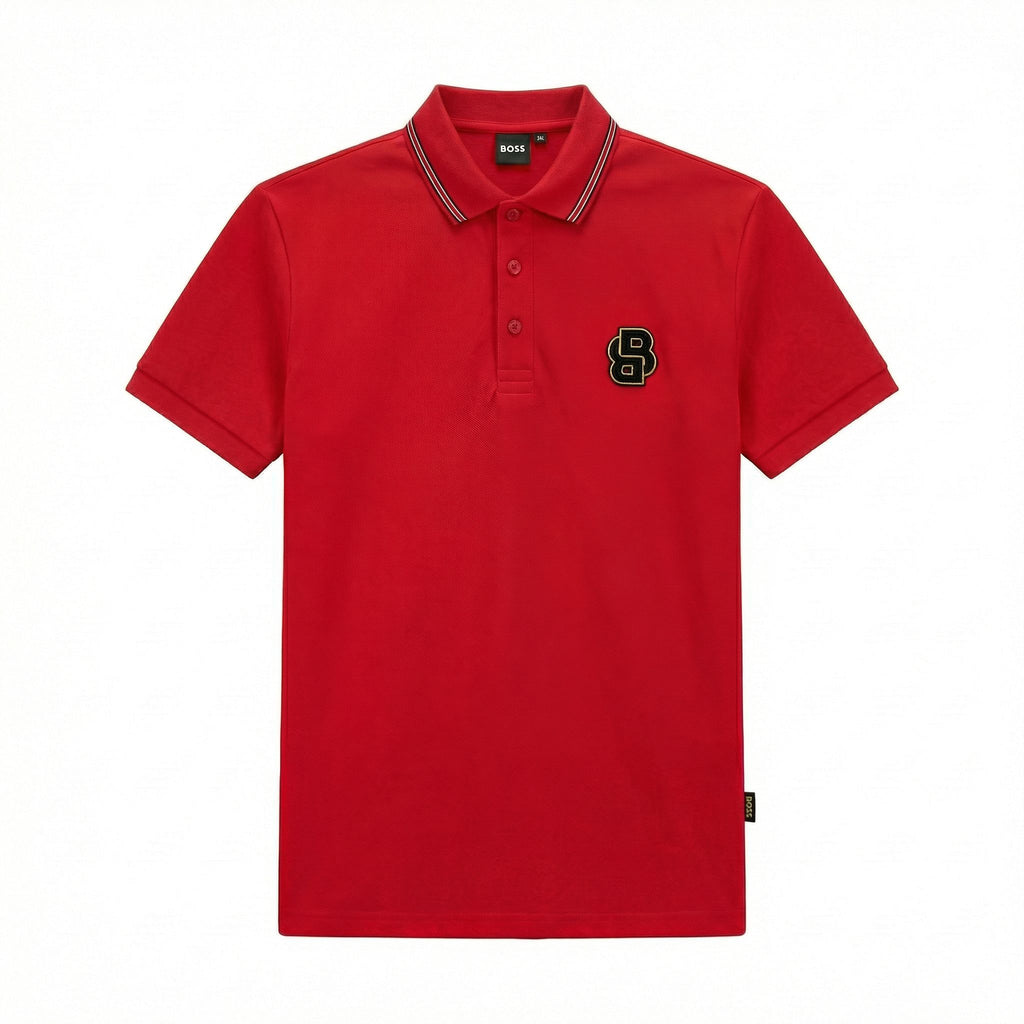 Camiseta 918019 Tipo Polo Rojo para hombre