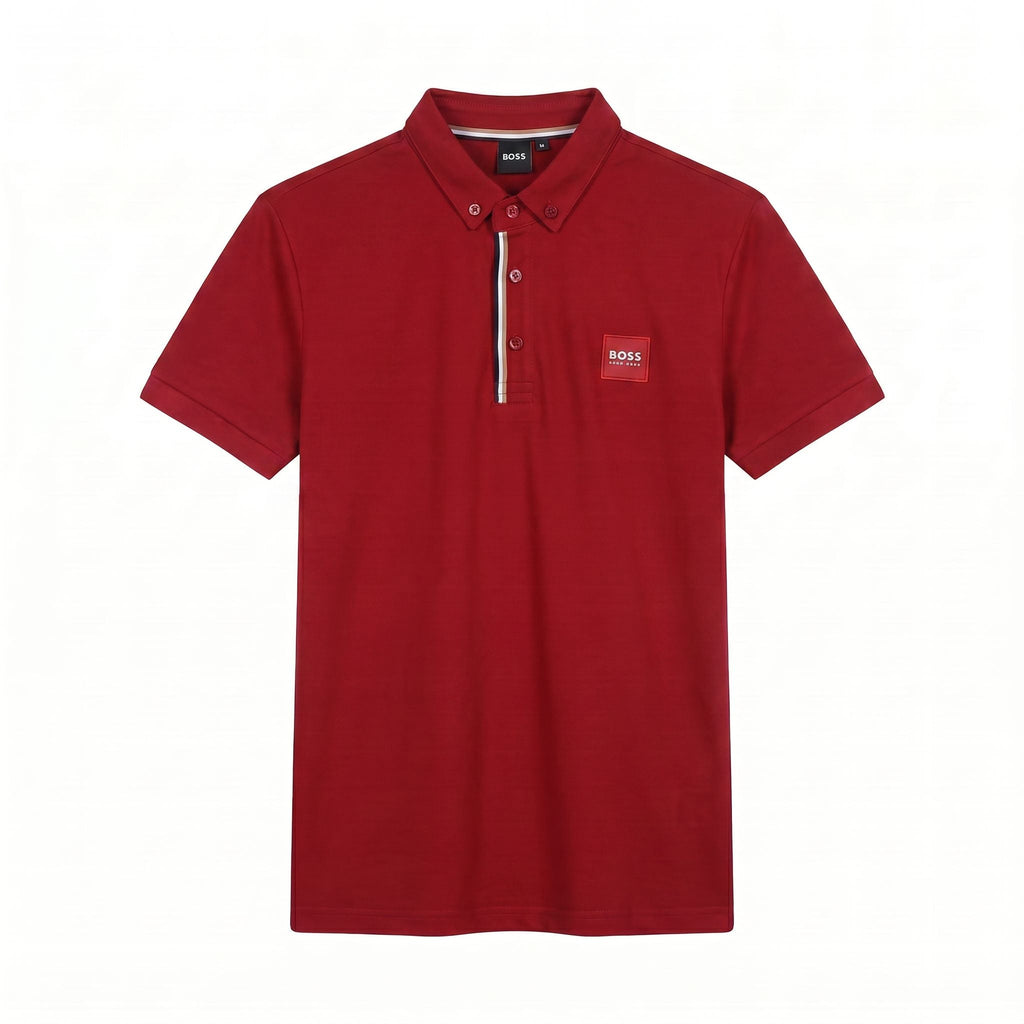 Camiseta 185026 Tipo Polo Rojo para hombre