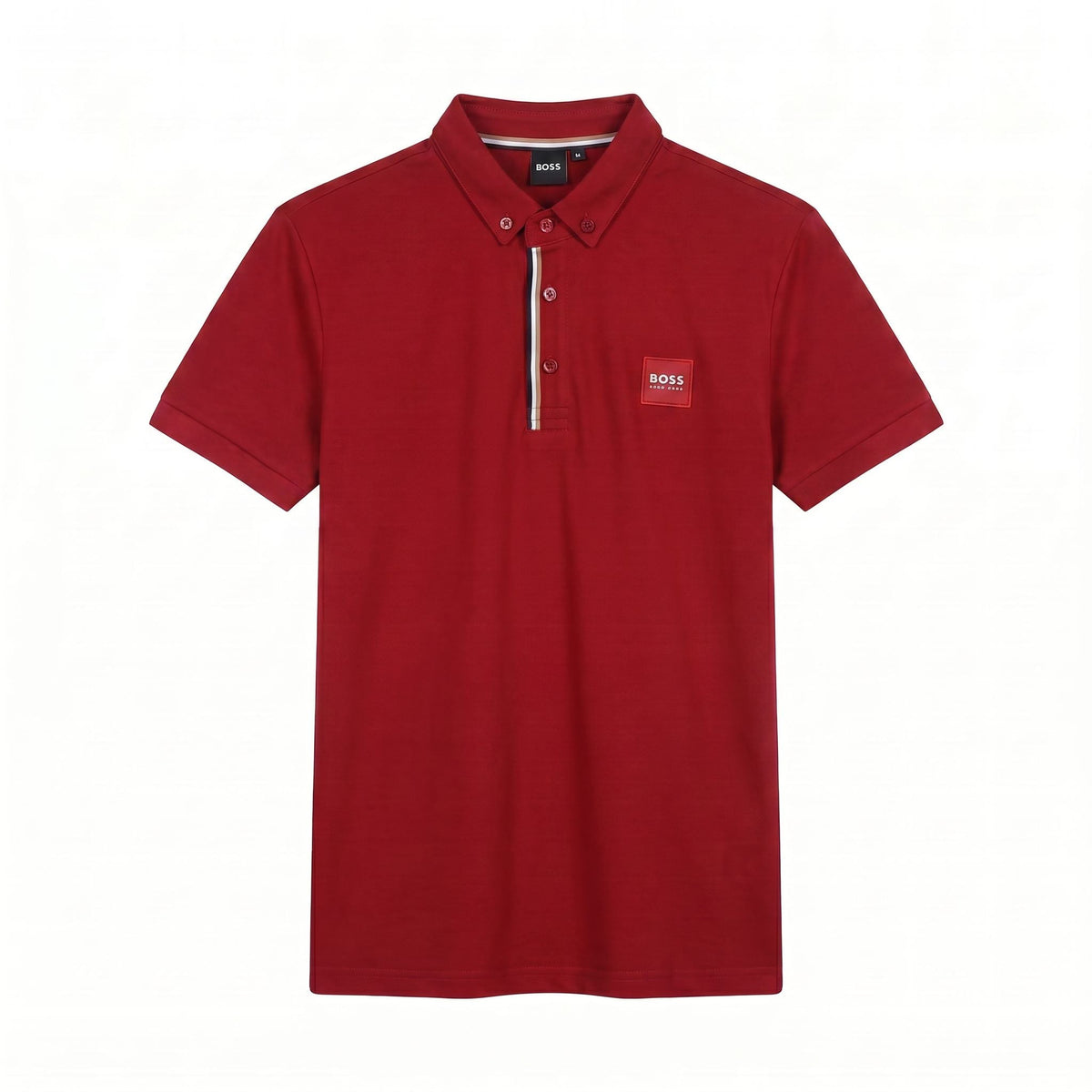 Camiseta 185026 Tipo Polo Rojo para hombre