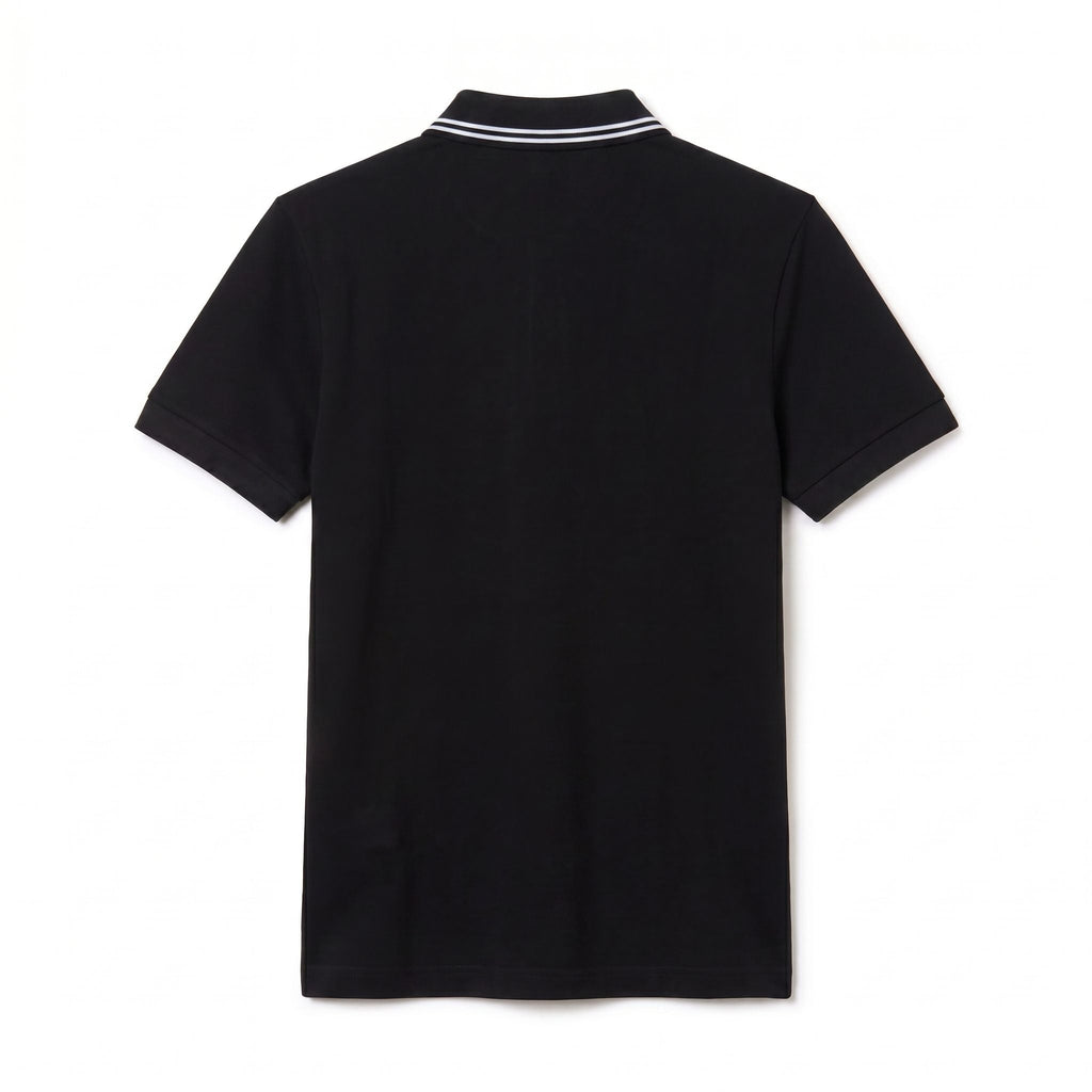 Camiseta 918011 Tipo Polo Negro para hombre
