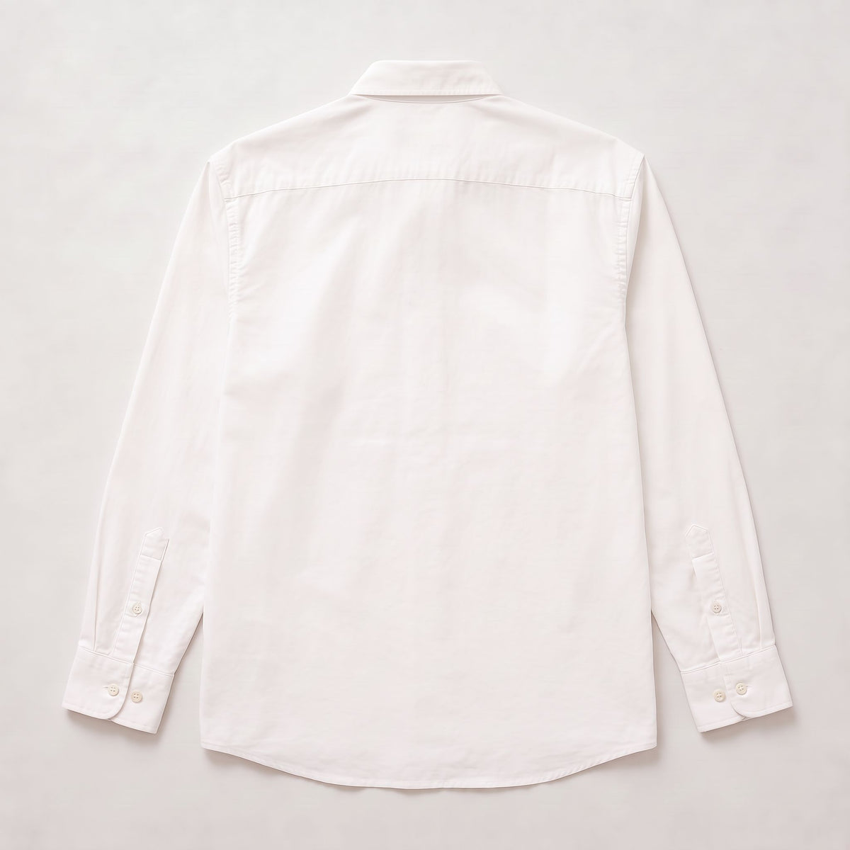 Camiseta 50018 Manga larga Crema para hombre