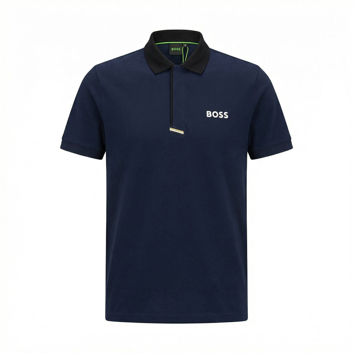 Camiseta 918006 Tipo Polo Azul Oscuro para hombre