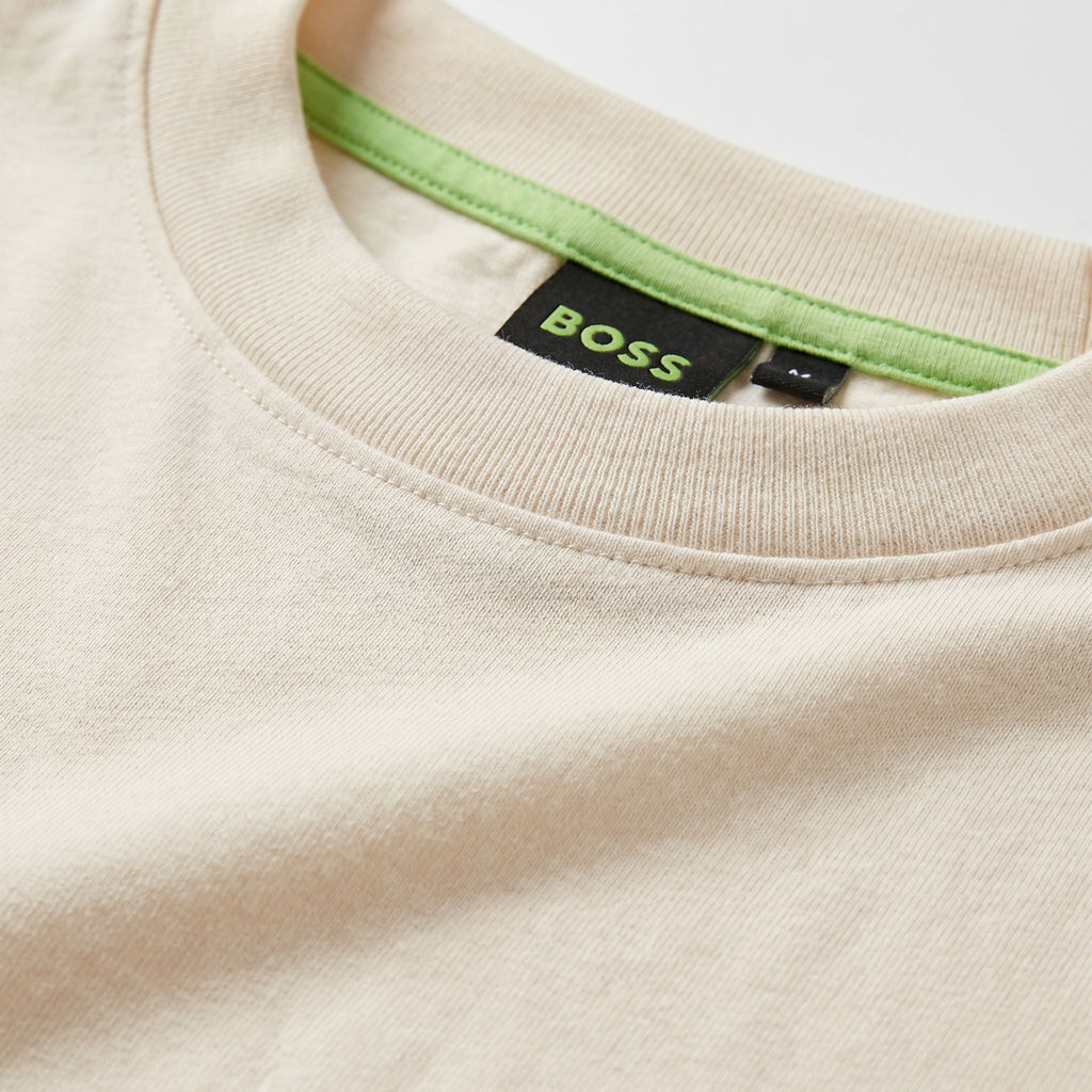 Camiseta 921044 Básica Crema para hombre