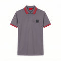 Camiseta 918022 Tipo Polo Gris Oscuro para hombre