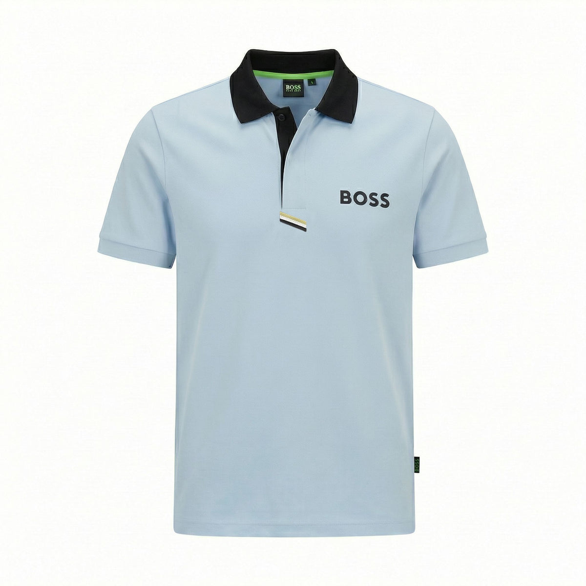 Camiseta 918006 Tipo Polo Azul Claro para hombre