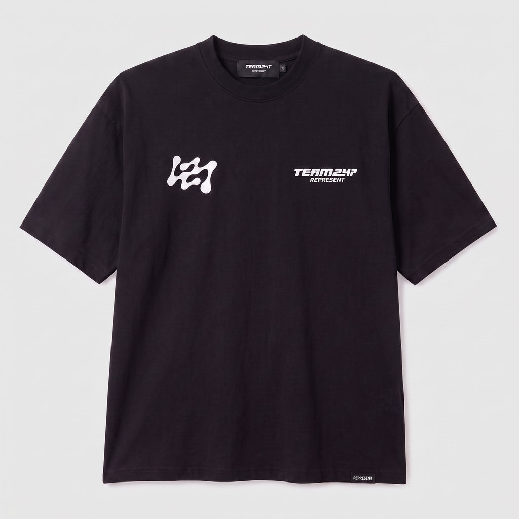 Camiseta 788451 Oversize Negro para hombre