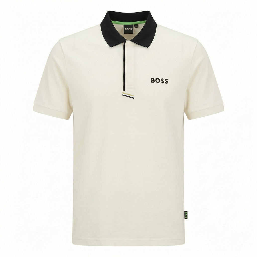 Camiseta 918006 Tipo Polo Crema para hombre