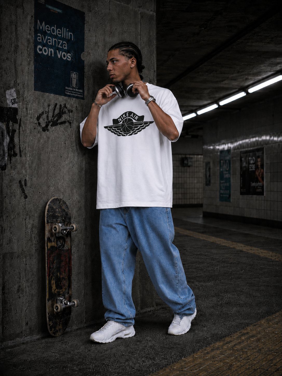 Camiseta 788366 Oversize Blanca