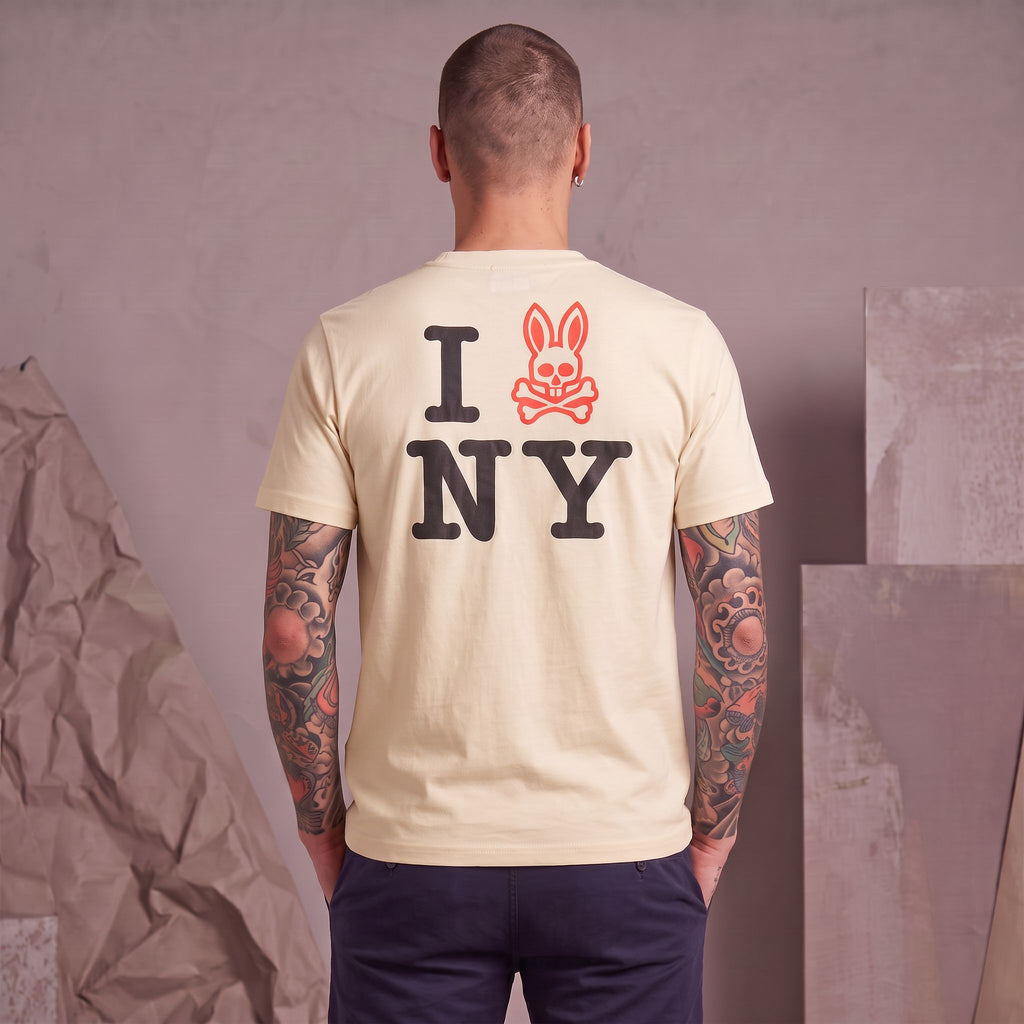 Camiseta 661085 Estampada Crema