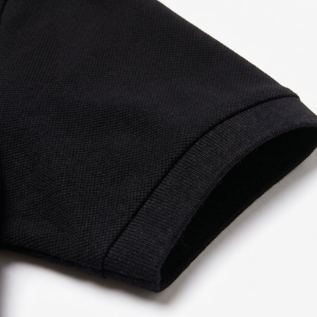 Camiseta 918011 Tipo Polo Negro para hombre