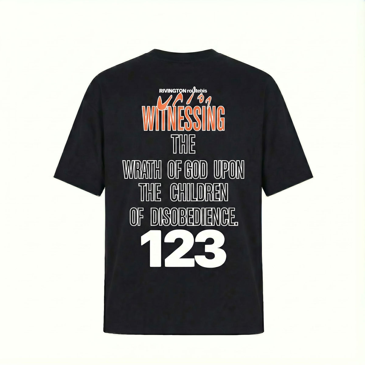 Camiseta 88635 Oversize Negro para hombre