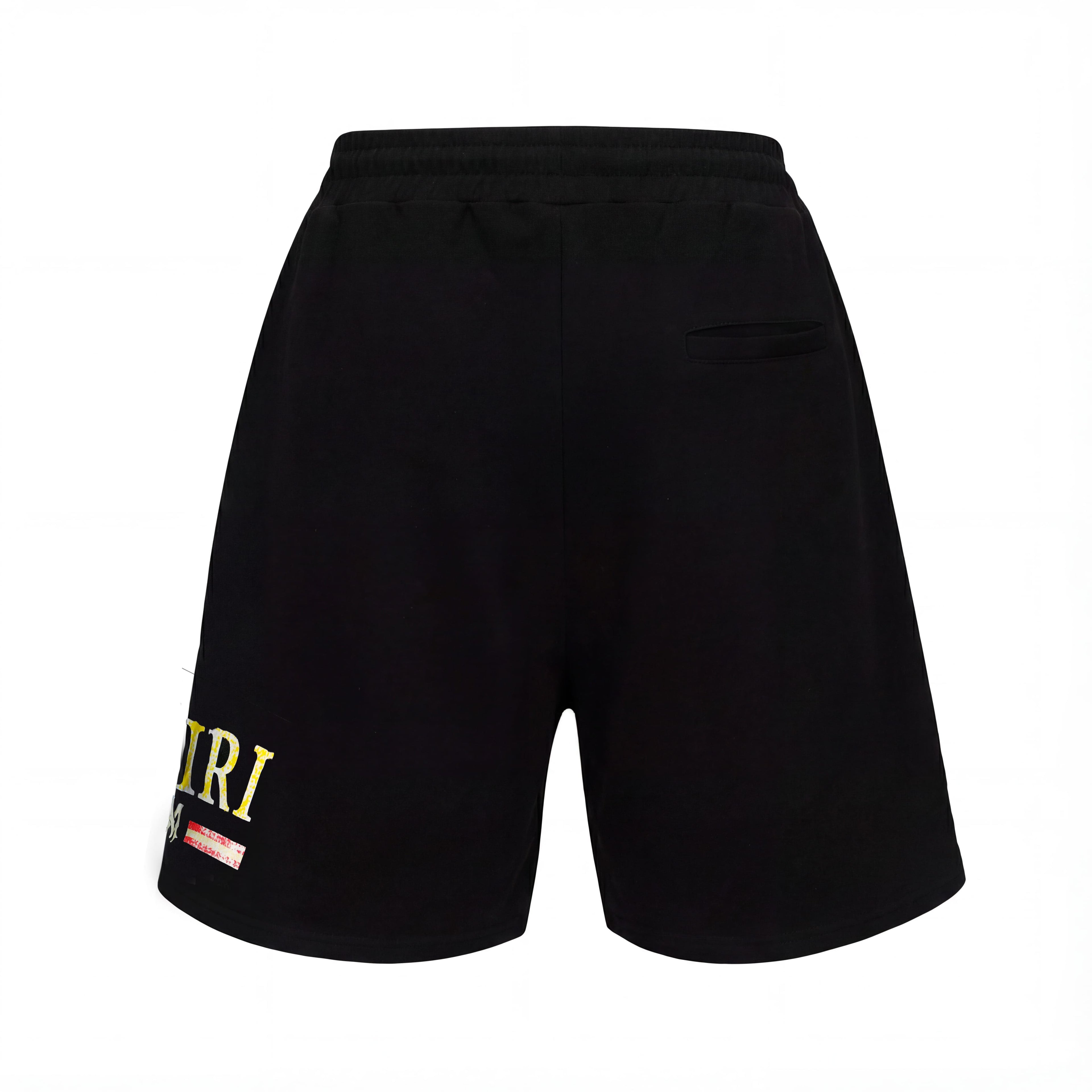 Bermuda 1818018 Negra De Algodón Para Hombre